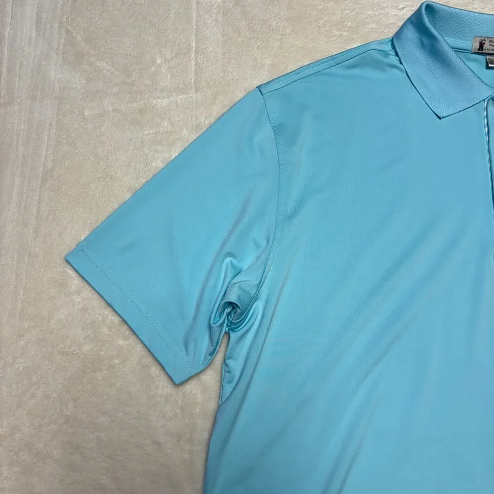 Mens 2014 US Open Pinehurst No 2 by Peter Millar Golf Short Sleeve Polo Sz Large